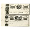 Image 1 : MS. Commercial and Rail Road Bank, ca.1830s, Proof Check and Draft Pair.