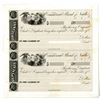 Image 1 : MS. Commercial Bank of Natchez, ca.1830s, Proof Uncut Drafts or Checks.