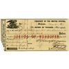 Image 1 : D.C., CA., Treasury of the United States, 1855 "Second of Transfer" Fiscal Document, Washington, D.C