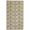 Image 2 : NY., F.R.N., $2, Series of 1976, Fr#1935-B, 3 Uncut Sheets of Banknotes.