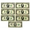 Image 1 : U.S., F.R.N., $10, Series of 1934D, 1950, 1950A and $100 Series 1934C, Issued Banknote Assortment.