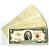 Image 1 : U.S. Legal Tender Note, $2, Series 1963 and Series 1963A, Issued Banknote Assortment.
