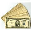 Image 1 : U.S. Silver Certificates, $5, Series 1953 and Series 1953A, Issued Banknotes.
