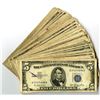 Image 1 : U. S. Silver Certificates, $5, Series 1934D to Series 1953A, Issued Banknote Assortment.
