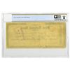Image 2 : IL. First National Bank of Peoria / Peoria Clearing House, 1907 Panic Currency - Cashier's Check.