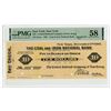Image 1 : NY. Central Railroad Co. of New Jersey, 1907, Specimen 1907 Depression or Panic Currency.