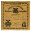 Image 1 : ME. Portland Soldiers and Sailors Monument Association, 1883 Donation Certificate.