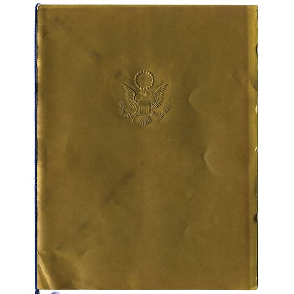 D.C. Harry S. Truman, Presidential Inaugural Ball , 1949, Official Program.