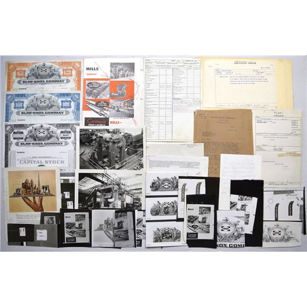 Delaware. Blaw-Knox Co., 1958, Unique Production File.