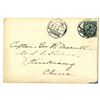 Image 1 : China. ca.1912-13 Republic Overprint 3c Coiling Dragon Cover, Shanghai to U.S. Navy Gunboat at Kiuki