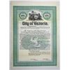 Image 1 : Canada. City of Victoria, 1908, Specimen Bond.
