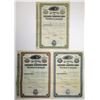 Image 1 : Ecuador. Banco de Credito Hipotecario, ND (1880 to 1900s), Specimen Coupon Bond Trio.