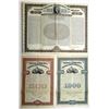 Image 1 : Mexico. Mexican Specimen Bank and Railroad Bond Trio, 1907