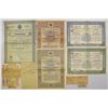 Image 1 : Russia. Imperial Government, City and Railroad Group of 5 I/U Coupon Bonds, ca.1895-1912