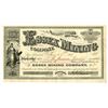 Image 1 : Arizona Territory. Essex Mining Co., 1879, I/U Stock Certificate.
