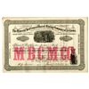 Image 1 : AZ. Mineral Bed Consolidated Mining Co. of Arizona, 1880 I/U Stock Certificate.