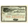 Image 1 : Canada. Kingston and Pembroke Iron Mining Co., 1903, I/U Stock Certificate.
