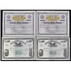 Image 3 : MT. Montana Mining Companies, 1880s to 1900s, U/U Stock Certificates Including Gold Coin Vignetted C