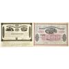Image 1 : NJ & NY. 1854, New Jersey Franklinite; and, 1874, Bristol Franklinite Co., I/U Stock Certificate Pai