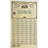 Image 1 : AL, MS, & LA. New Orleans, Mobile and Texas Railroad Co., 1873, I/U Coupon Bond.