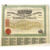 Image 1 : IN & IL. Plymouth, Kankakee and Pacific Railroad Co., 1871, I/C Coupon Bond.