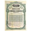 Image 1 : IA. Sioux City Bridge Co., 1887, Specimen Coupon Bond.