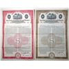 Image 1 : NJ. New York, Susquehanna and Western Railroad Co., 1953, Specimen Bond Pair.