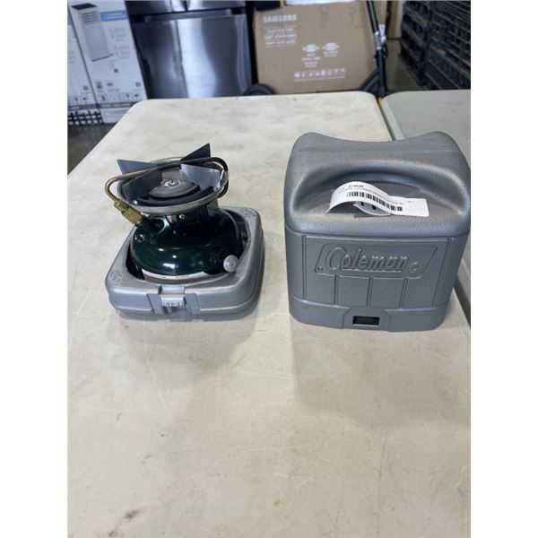 VINTAGE COLEMAN 8500BTU STOVE IN CASE
