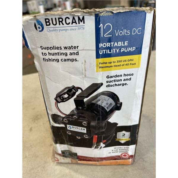 NURCAM PORTABLE UTILITY PUMP