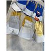 Image 4 : 6 NEW PAIRS WORK GLOVES INCLUDING GANDER BRAND WELDING GLOVES
