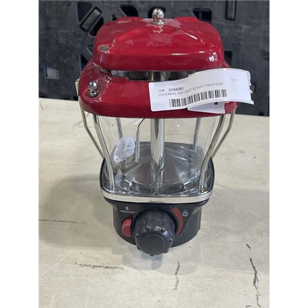 COLEMAN INSTANT START PROPANE LANTERN
