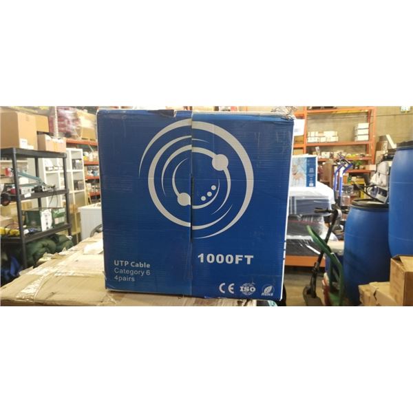 VIVO APPROX 1000 FEET UTP CABLE CATEGORY 6. 4 PAIRS
