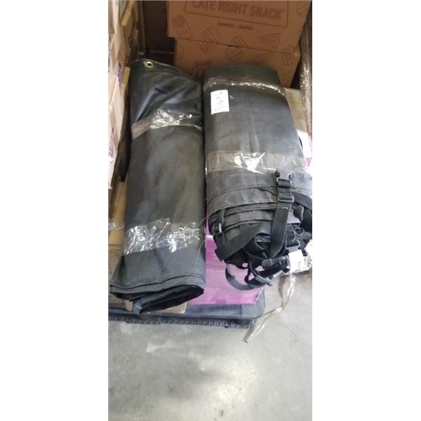 2 CARGO NETS, 4X19FT AND 7X15FT