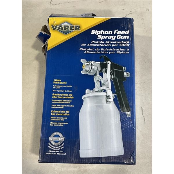 VAPOR SIPHON FEED SPRAY GUN