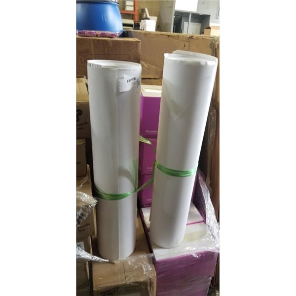 2 ROLLS OF CONSTRUCTION PAPER