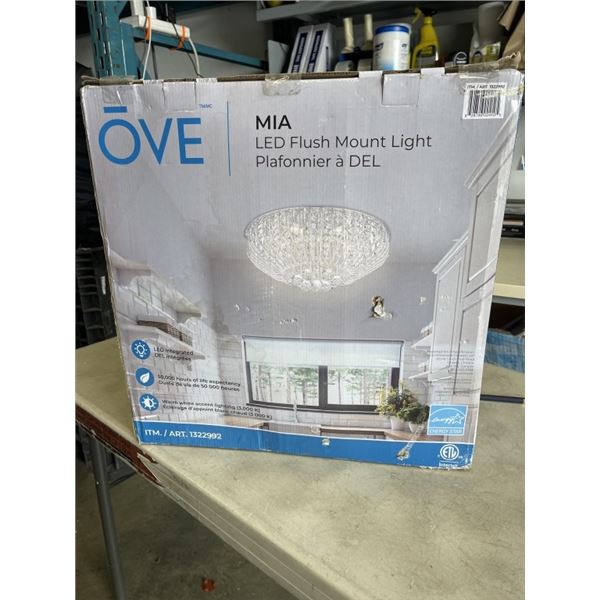 OVE MIA LED FLUSH MOUN LIGHT