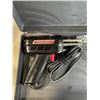 Image 5 : BOX AND TOTE OF ASSORTED POWER TOOLS