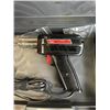 Image 6 : BOX AND TOTE OF ASSORTED POWER TOOLS