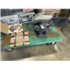 Image 1 : SEARS CRAFTSMAN 15 AMP CHOP SAW WITH EXTRA BLADES. WORKING