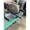 Image 3 : SEARS CRAFTSMAN 15 AMP CHOP SAW WITH EXTRA BLADES. WORKING