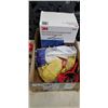 Image 3 : LOT OF NEW SAFETY ACCESSORIES - 3M FACE MASK,SAFETY VEST, HARNESS, ETC
