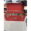 Image 1 : SEARS CRAFTSMAN TOOLBOX WITH ASSORTED HAND TOOLS