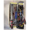 Image 2 : TRAY OF ASSORTED TOOLS INCLUDING CHISELS, HAND SAW ETC