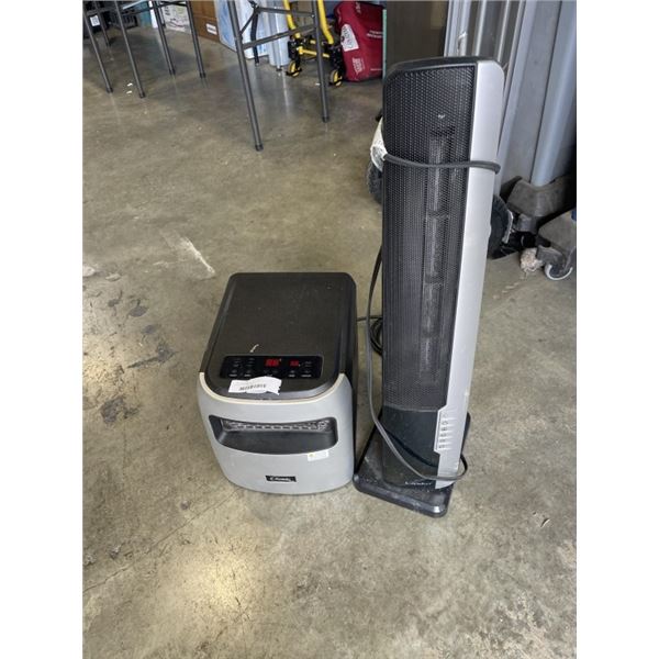 2 ELECTRIC HEATERS