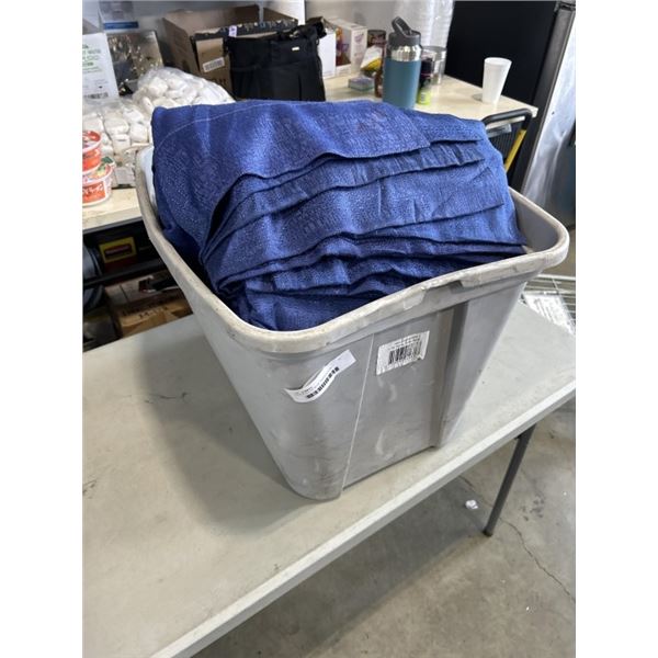 TOTE FULL OF BLUE TRADESHOW BACKDROPS