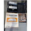 Image 1 : PORTABLE GAS STOVE, CORDLESS DRILL AND ELECTRONIC DEVICE