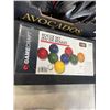 Image 2 : LOT OF SPORTS GEAR - HELMETS, BOCCE, BASEBALL GLOVES, ETC