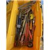 Image 3 : TOOL BOX W/ CONTENTS, BUNDLE OF ROPE, AND SPRINKLER HEAD