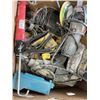 Image 3 : BOX AND BIN OF VARIOUS TOOLS