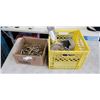 Image 1 : CRATE OF LIFTING STRAPS AND POST CAPS AND BOX OF ANCHORS
